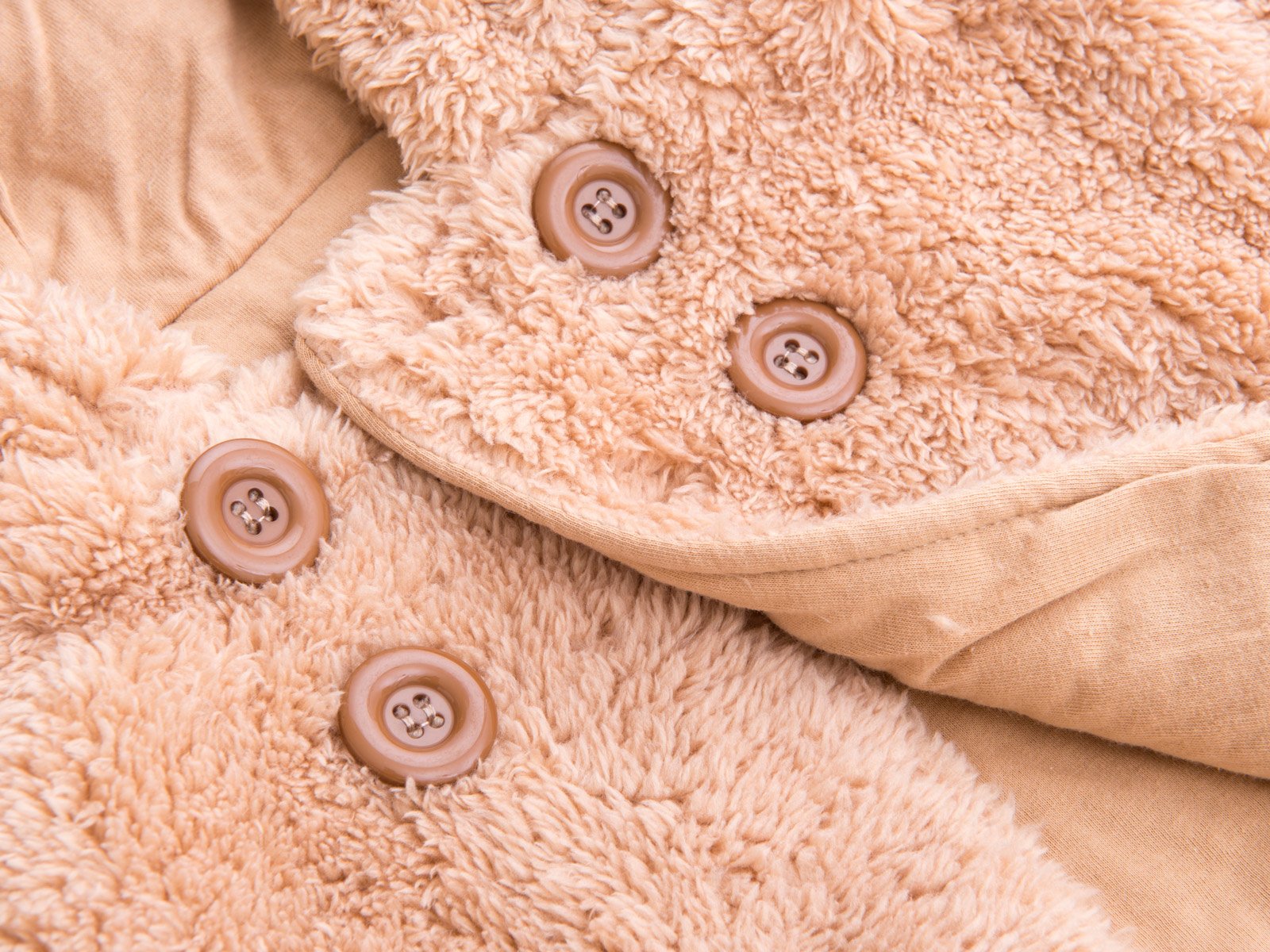 Amazon.co.jp: [FUN fun] 子供服 ポンチョ 冬コート ボア素材 くま